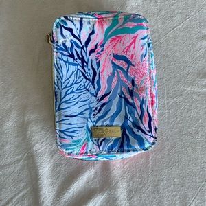 Lilly Pulitzer make up brush set